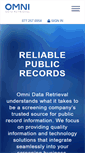 Mobile Screenshot of omnidataretrieval.com